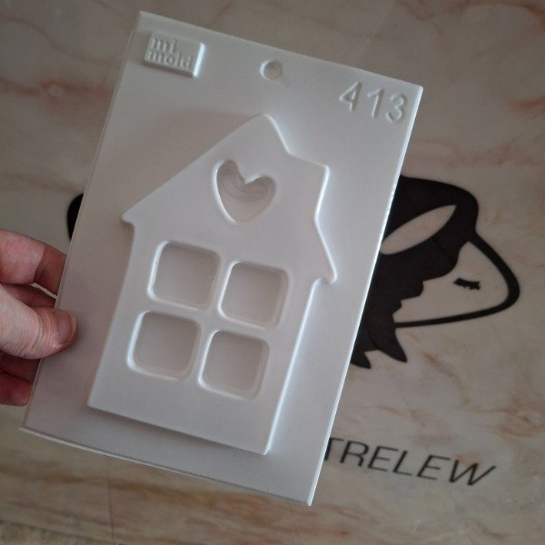 Producto - Casita frente molde termoformado 413
