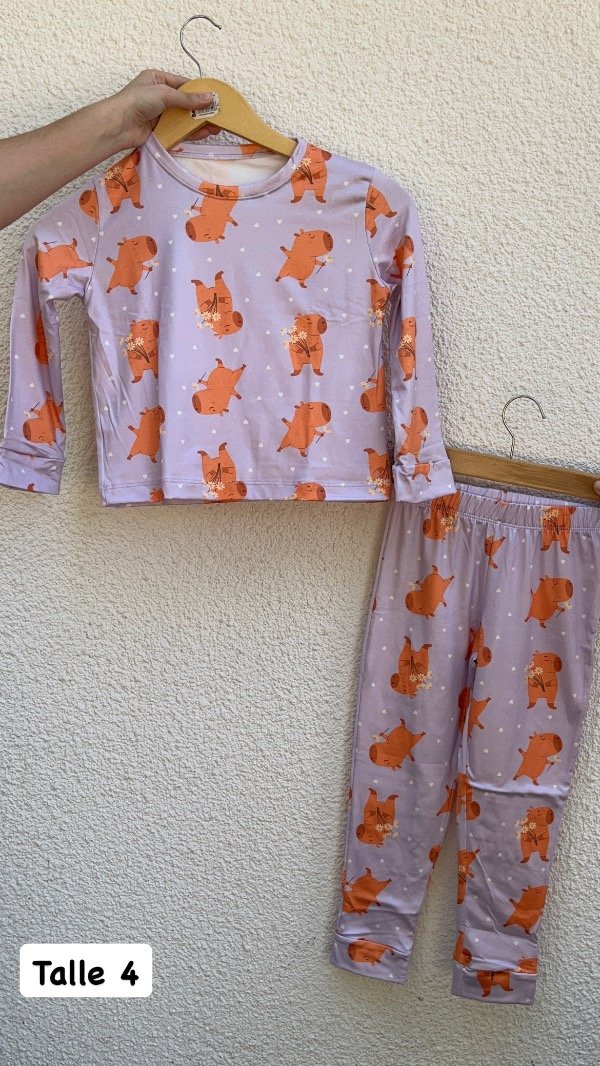 Producto - Pijama Capibara Morado