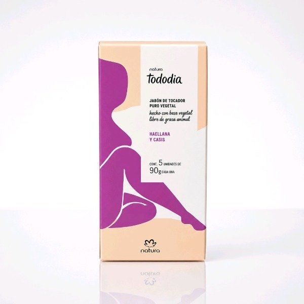 Producto - JABONES EN BARRA PURO VEGETAL NATURA TODODIA X 5 UNIDADES - 2