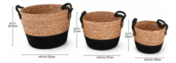 Producto - CESTOS X 3 - 2