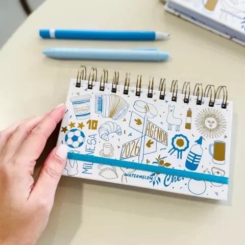 Producto - Agenda pocket neutra Argentina!