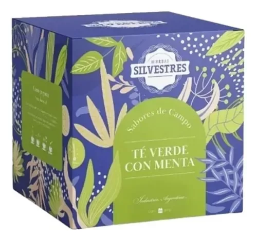 Producto - Te Verde con Menta - Hierbas Silvestres