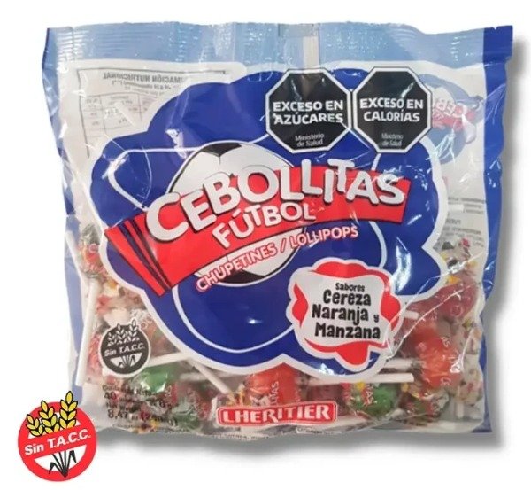 Producto - Lheritier Chupetín Cebollitas Frutal x 40