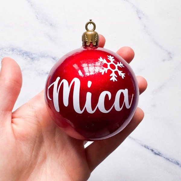 Producto - BOLA NAVIDEÑA PERSONALIZADA