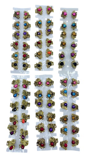 Producto - Broche metal dorado chico x 6