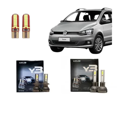 Producto - Kit Cree Led Y3 Luz Baja Y Alta Volkswagen Suran