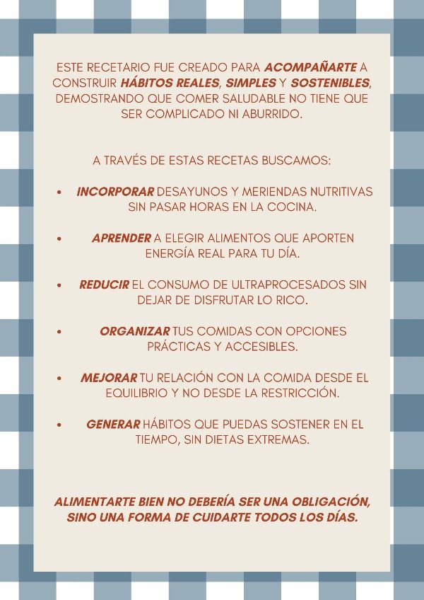 Producto - RECETARIO DESAYUNOS Y MERIENDAS SALUDABLES - 1
