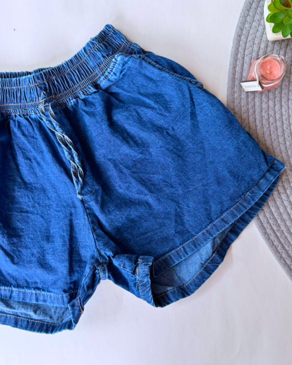 Producto - SHORT JEANS CON ELASTICO