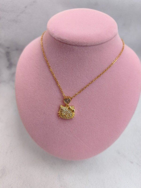 Producto - Collar Kitty AD strass - 0