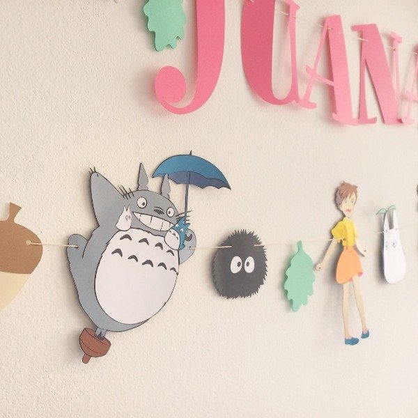 Producto - Guirnalda Totoro