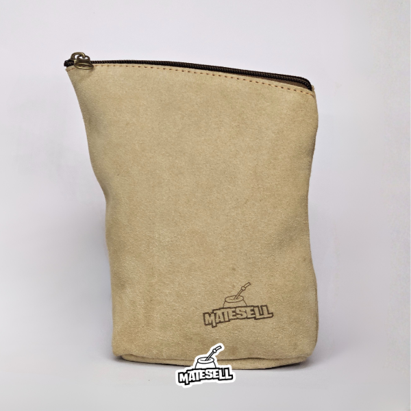 Producto - YERBERO 400g CON BASE CUERO GAMUZADO - Beige claro