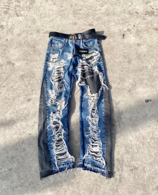 Producto - JEAN "025" - FLARED RIPPED