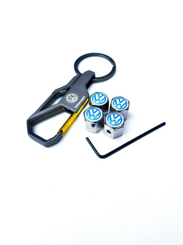 Producto - Combo Volkswagen Mosquetón/Gancho Celeste - 2