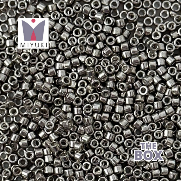 Producto - Miyuki Delica 11/0 Plata Metalizado (10gr)