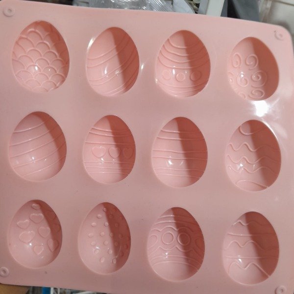 Producto - Molde huevitos x 12 decorados