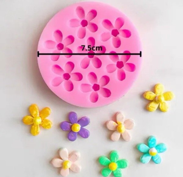 Producto - MOLDE DE SILICONA FLORCITAS DE CEREZO - 1
