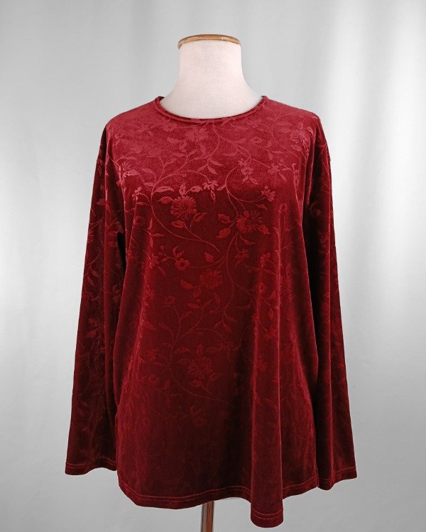 Remera terciopelo