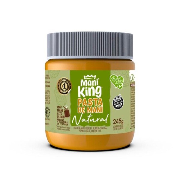 Producto - Pasta de Mani Natural x 245g MANI KING