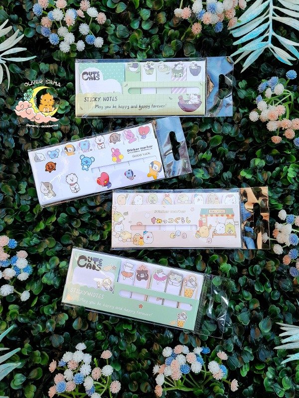 Producto - Notas Adhesivas BT21/Gatito/ Sumikko (ingresá para elegir)