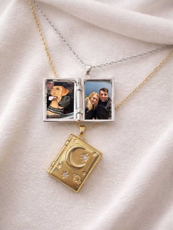 Producto - Collar AD relicario universo