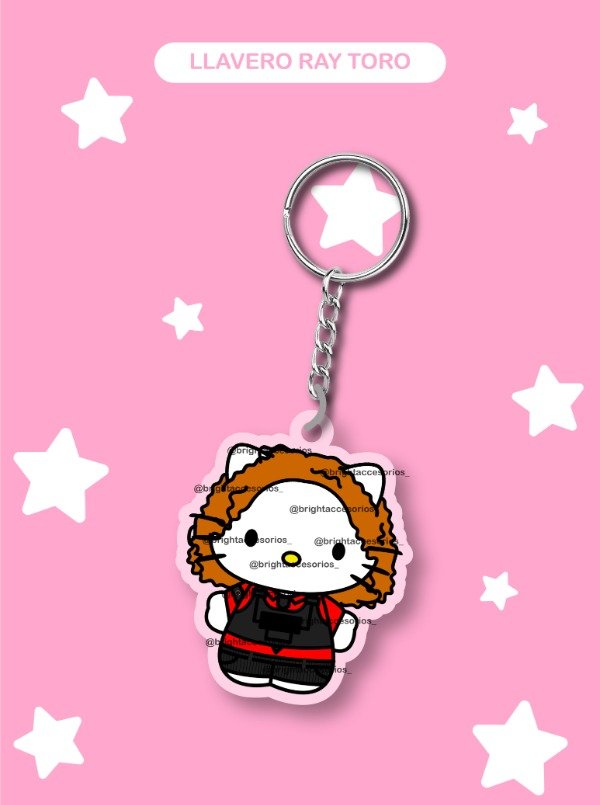 Producto - Llavero Kitty Ray Toro MCR
