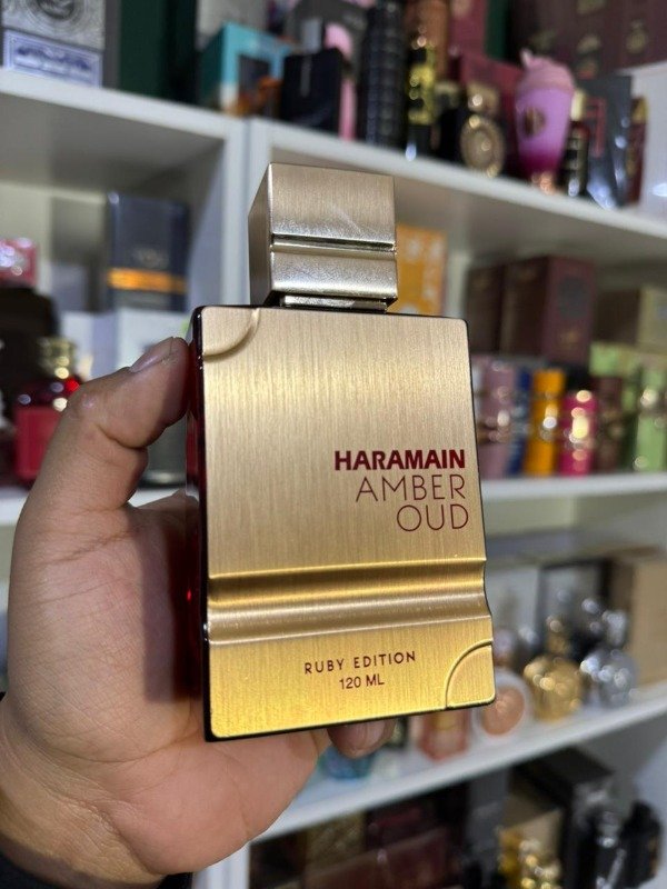 Producto - Haramain Amber Oud Ruby Edition Decant 5ml/10ml