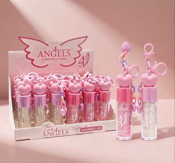 Producto - Gloss lovers con llavero 4angels - 0