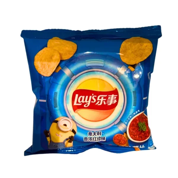 Producto - PAPAS LAYS MINIONS SABOR SALSA ITALIANA 12GR