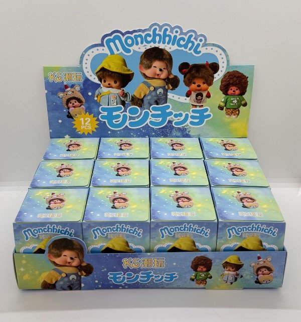 Producto - Llaveros Monchhichi sorpresa caja x12u
