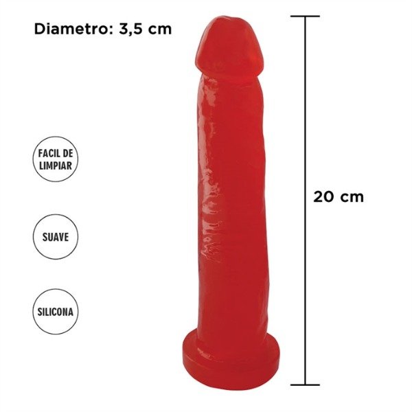 Producto - Dildo Macizos (20cm x 3,5cm)