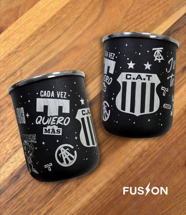 Producto - Mate Térmico 360 TALLERES + Bombilla