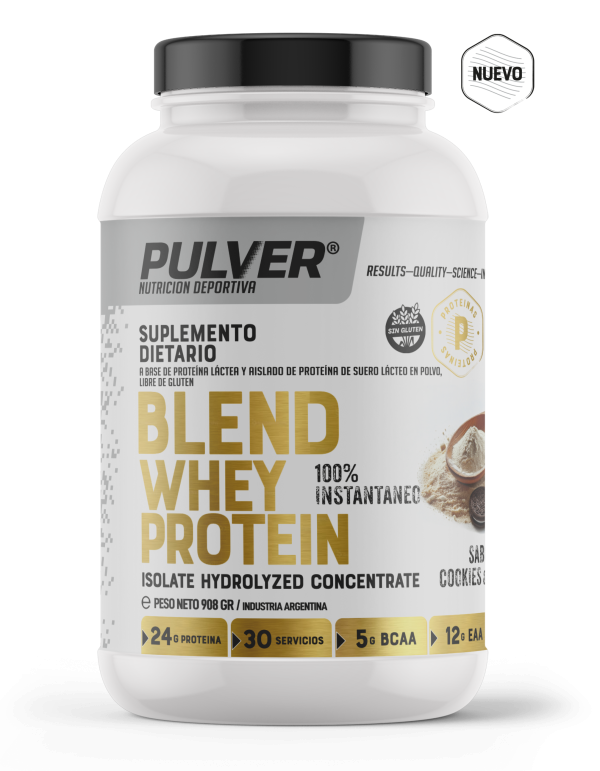 Producto - Blend Whey Protein 2 Lb Pulver Sin Tacc Isolada Concentrada Hidrolizada