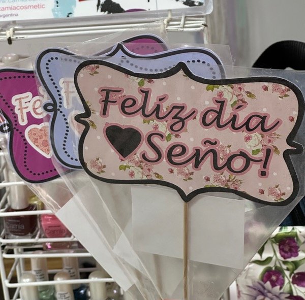 Producto - Props Feliz día Seño día del maestro