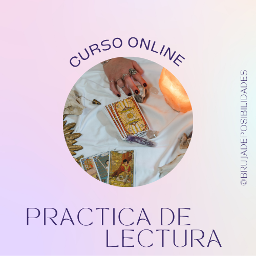 Producto - CURSO PRACTICA DE LECTURA DE TAROT (Grabado)