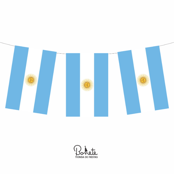 Producto - Banderin bandera Argentina