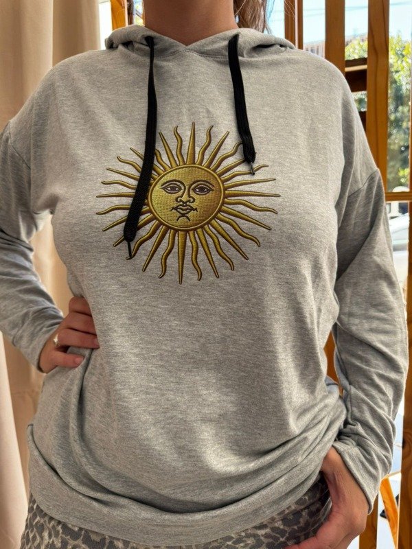 Producto - Buzo Rustico C/Capucha "SOL" - COD 4548