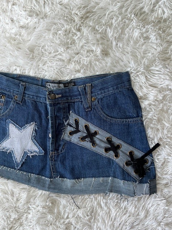 Mini falda custom stary2k talle 38 — imagen 5