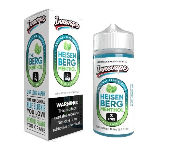 Producto - (FREEBASE) INNEVAPE HEISENBERG 3MG - THE BERG MENTHOL