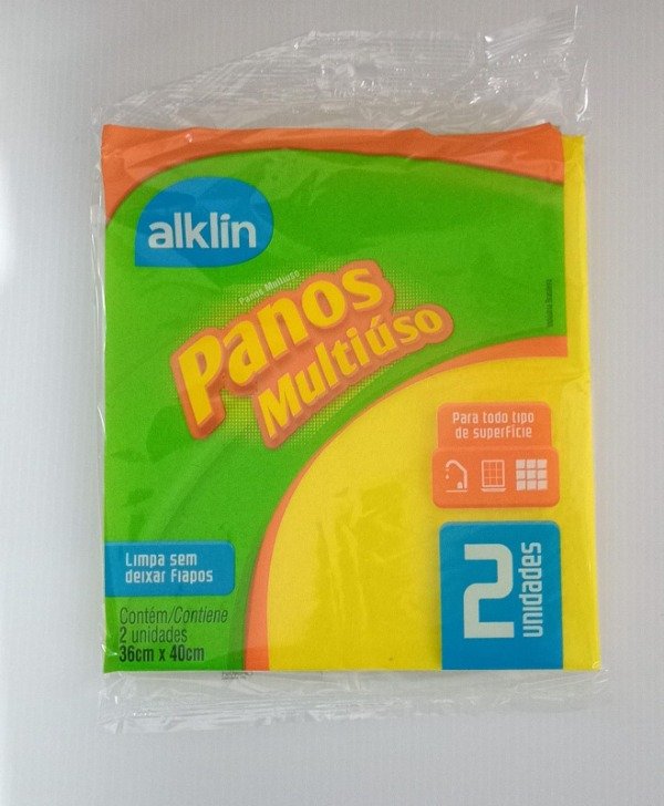 Producto - PAÑO MULTIUSO AMARILLO 36X40 CM - PACK CON 2 UNIDADES
