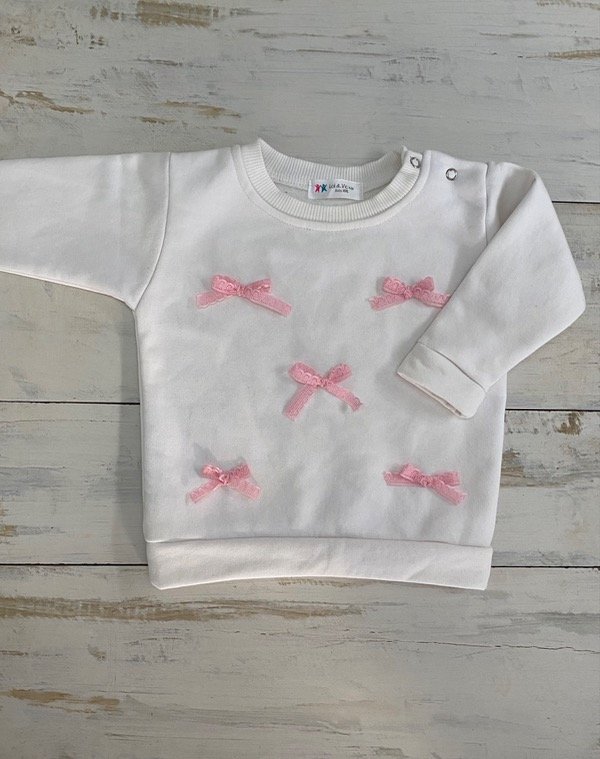 Producto - Buzo frisado moños (bebé)