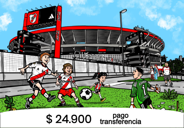 Producto - Rompecabezas 20 piezas - River - Niños Jugando - 0