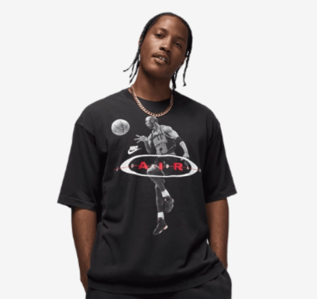 Producto - Jordan Brooklyn 2Air Reissue Short Sleeve Crew Negra