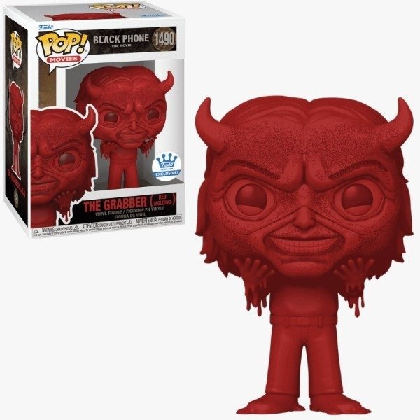 Producto - Funko Pop! The Black Phone The Movie The Grabber Red Molding 1490 Exclusive