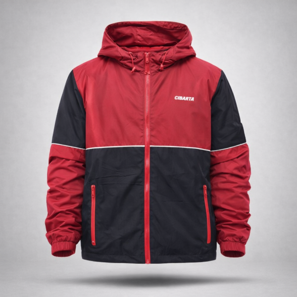 Producto - ROMPEVIENTO VINTAGE II 9CIBARTA SPORT Bordo y Negro