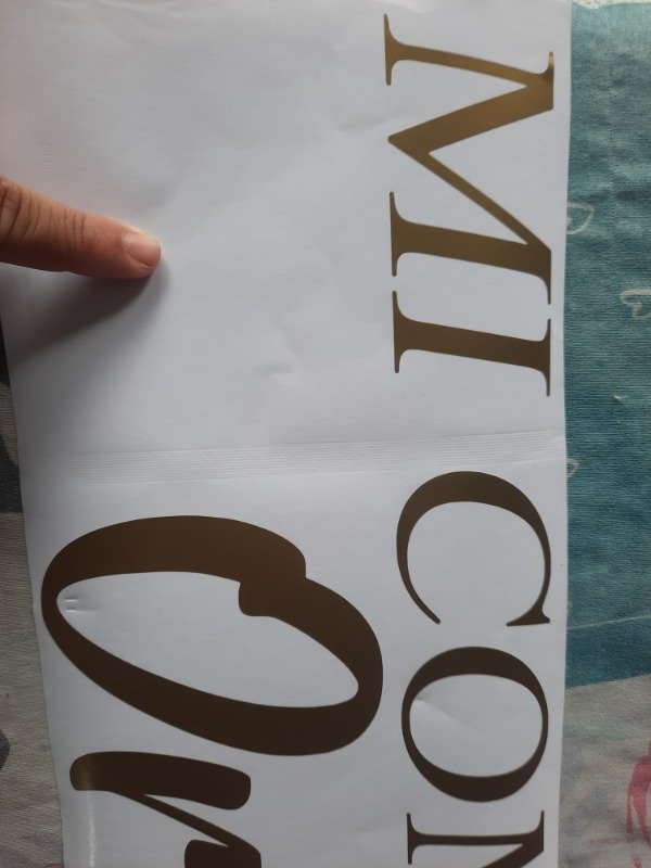 Producto - Vinilo decorativo personalizado - Eventos y celebraciones