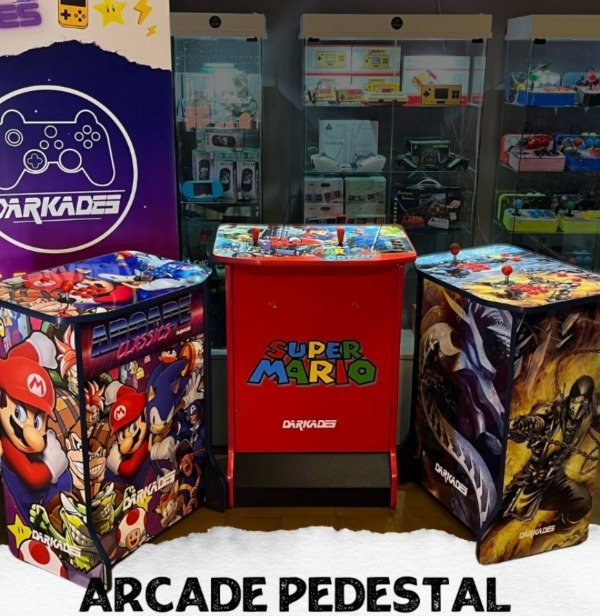 Producto - ARCADE PEDESTAL CON SISTEMA CLASSIC - PRODUCTO PERSONALIZADO