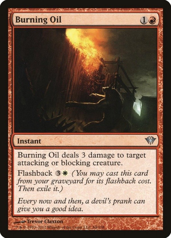 Producto - Burning Oil  Dark Ascension