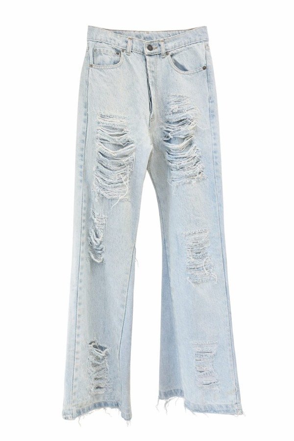 Producto - JEAN SPLIT CELESTE