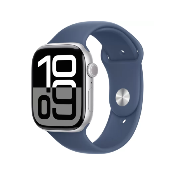 Producto - Apple Watch Series 10 . 42mm Silver Aluminium con correa Sport Band Denim