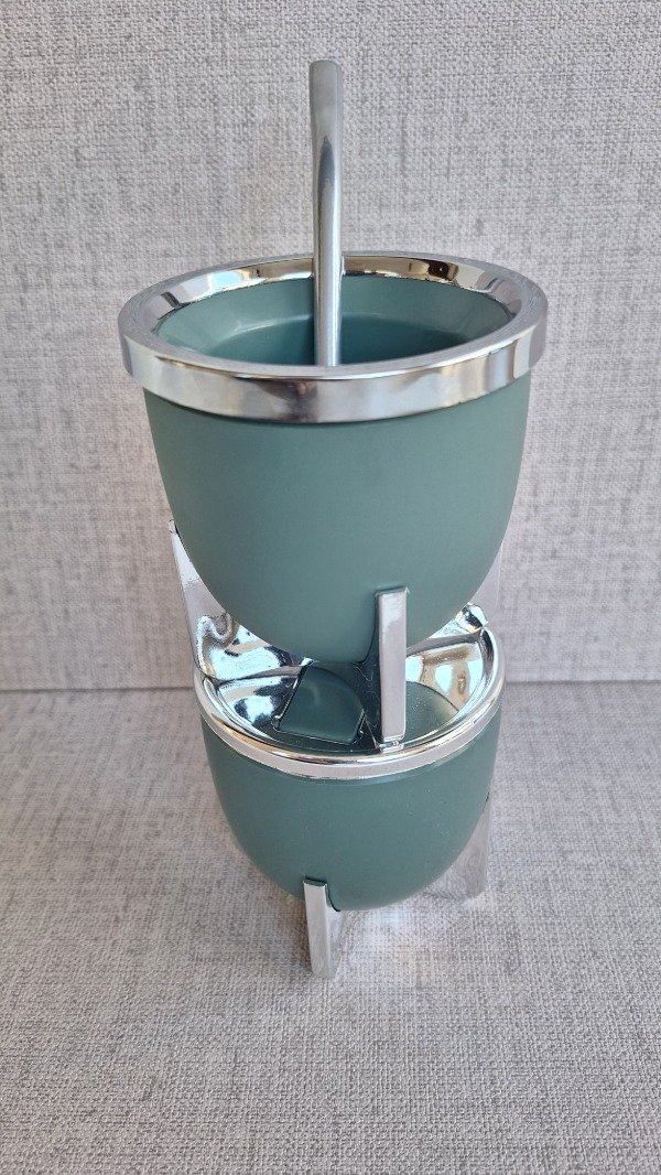Producto - Mate con yerbera verde - 1